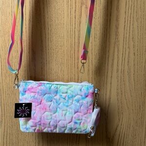 Olivia Miller Multicolor Quilted Crossbody Bag